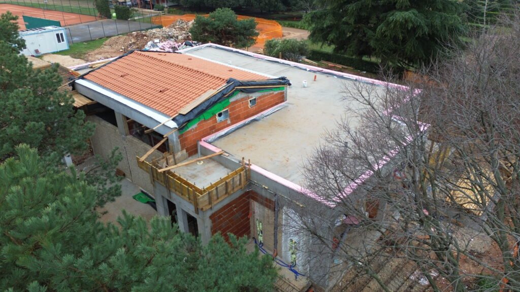 Prije i tijekom obnove – sanitarni čvor 2, Camping Park Umag, pogled 3